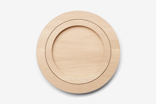 WHEN OBJECTS WORK JOHN PAWSON DOUBLE TRAY / WOOD