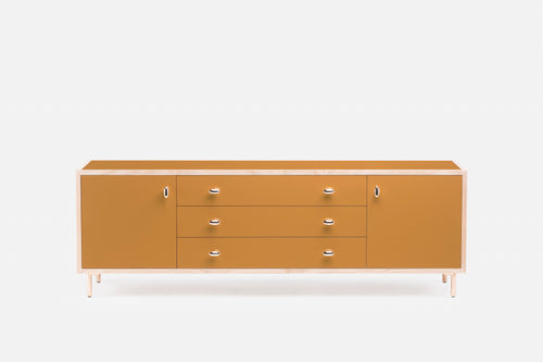 DE LA ESPADA JASON MILLER CLASSON SIDE BOARD 2-DOOR / 3-DRAWER L84" x D23.5" x H28”