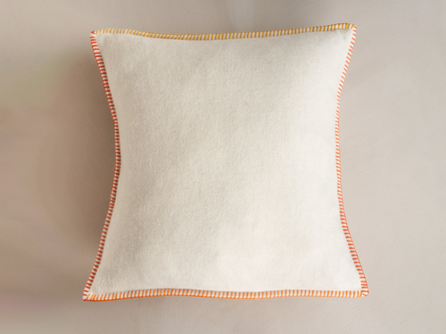 ALONPI GOING CASHMERE PILLOW / IVORY 20" x 20"