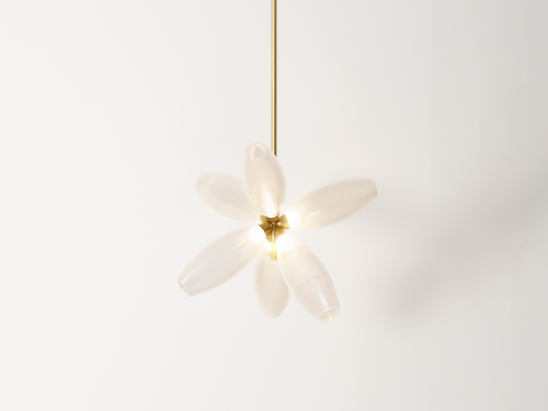 GIOPATO & COOMBES GEM CLUSTER 06 PENDANT / SMALL Ø20" x H24"