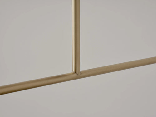 VOLKER HAUG STUDIO BABY DOUBLE DROP CHANDELIER W35.5" x D4.1" x H27.6"