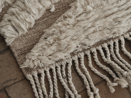 CAPPELEN DIMYR COLONNADE NO.01 RUG SAND/SHELL 3' x 8'