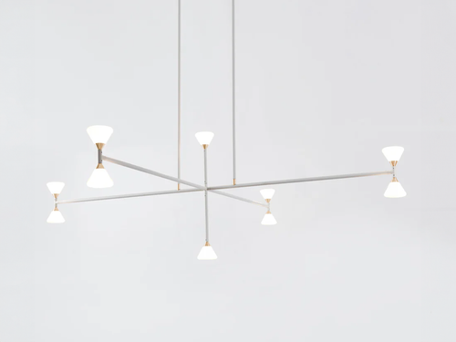 ROLL & HILL APOLLO CHANDELIER / VERTICAL 10 Ø57" x H46"