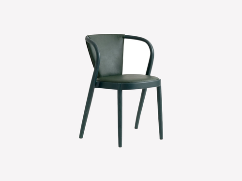 GEMLA ROTUNDA DINING CHAIR / UPHOLSTERED H29.1" x W20.5" x D20.5" x SH17.5"