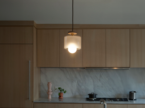 LADIES & GENTLEMEN SPUN PENDANT Ø6"