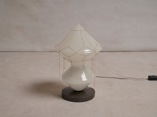 BEC BRITTAIN THEMIS ADORNED TABLE LAMP Ø8.25” x H13.25”