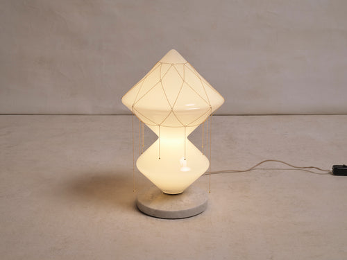 BEC BRITTAIN THEMIS ADORNED TABLE LAMP Ø8.25” x H13.25”