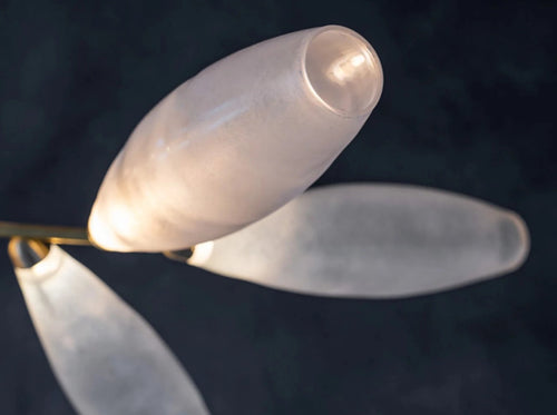 GIOPATO & COOMBES GEM RING CHANDELIER 14 Ø56" x H27.5"