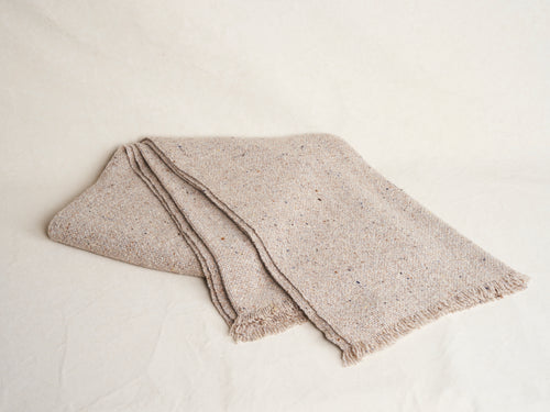 TEIXIDORS GRANITO THROW / CAMEL 71” x 55"