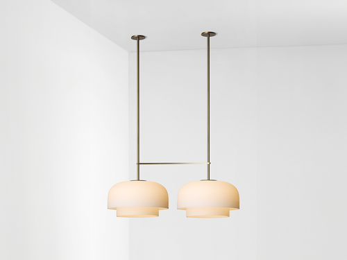ARTICOLO ROLO DOUBLE DOWN DOUBLE PENDANT / X-LARGE H10.5" x D13.8" x W51.1"