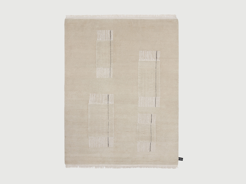 CC-TAPIS FAYE TOOGOOD THREAD RUG / CREAM 7'5" x 9'8"