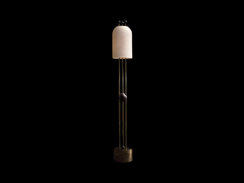 APPARATUS LANTERN FLOOR LAMP H66.75” x Ø9"
