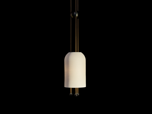 APPARATUS LANTERN 1 PENDANT Ø9”