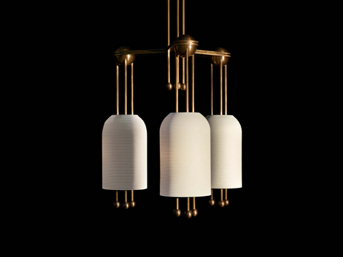 APPARATUS LANTERN 3 PENDANT Ø32”