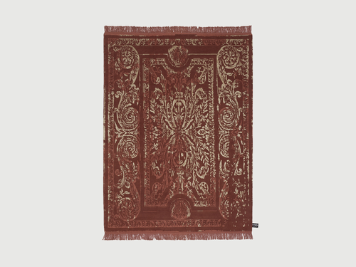 CC-TAPIS TRACES DE SAVONNERIE FULL RUG / RUST 7'4" x 9'7"