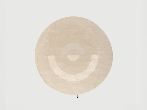 CC-TAPIS BLISS ROUND RUG / UNDYED Ø8'2"