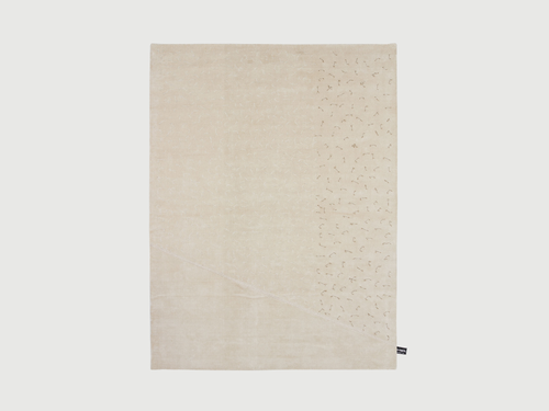 CC-TAPIS FAYE TOOGOOD TACK RUG / CREAM 7'5" x 9'8"
