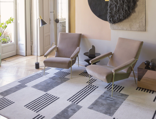 CC-TAPIS STUDIOPEPE HELLO SONIA RUG / SLEEK 7'5” x 9'8"