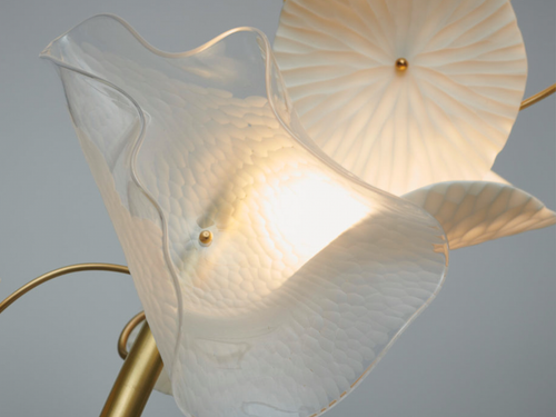 VEZZINI & CHEN DREAMY FOREST CHANDELIER L59" x H35.4" x D15.7"