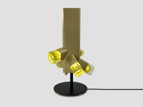 WRINKLE LOOT DESK LAMP H15.7" x W11.8" x L11.8"
