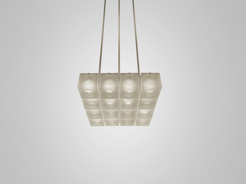 LEE BROOM CHANT 4x4 CHANDELIER L20.5" x W20.5" x H5.9"