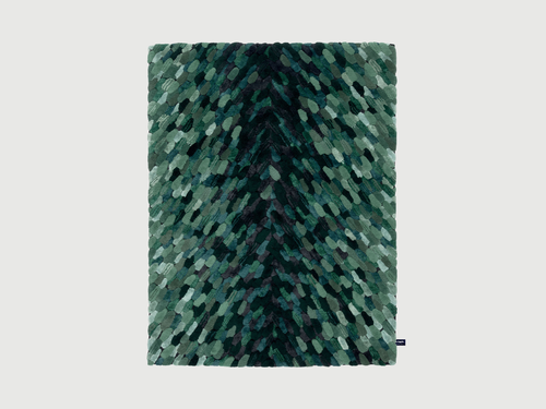 CC-TAPIS CRISTINA CELESTINO ENVOLÉE RUG / FOREST 7'5" x 9'8"