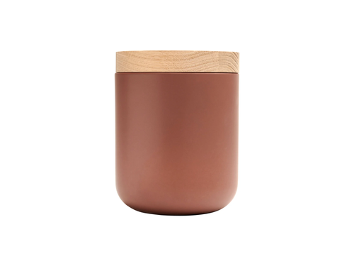 WHEN OBJECTS WORK VINCENT VAN DUYSEN CANISTER / MOCCA 6" x 6" 3cm