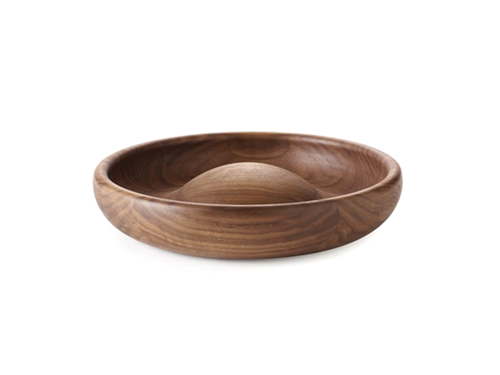 WHEN OBJECTS WORK KRISTINE FIVE MELVÆR SOFT BOWL / WALNUT Ø12.5" x H2.3”