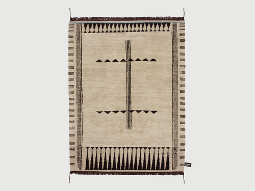 CC-TAPIS PRIMITIVE WEAVE 1 7'5" x 9'8"
