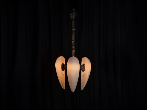WILLIAM GUILLON LV-426 BALANCED CHANDELIER H53" x Ø31.4"