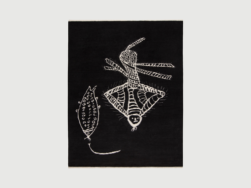 CC-TAPIS CHARLOTTE PERRIAND GRAFFITI RUG 7'5" x 9'8"