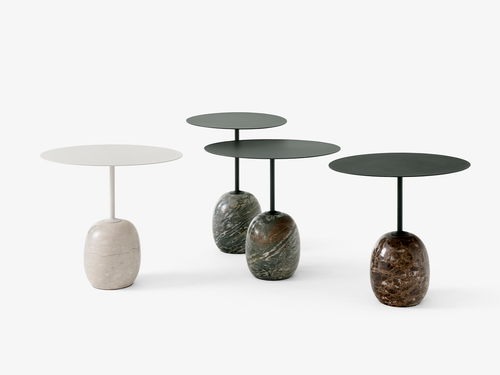 &TRADITION LUCA NICHETTO LN9 OVAL LATO TABLE H17.7" x W19.7" x L15.7"