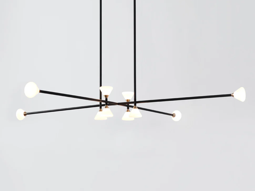 ROLL & HILL APOLLO CHANDELIER / HORIZONTAL 10 Ø57" x H41.5"