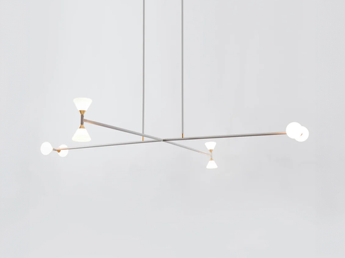 ROLL & HILL APOLLO CHANDELIER / 8 Ø57" x H41.5"