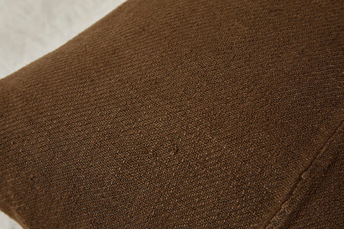 ISABELLE YAMAMOTO DYED HEMP CUSHIONS / MARRON