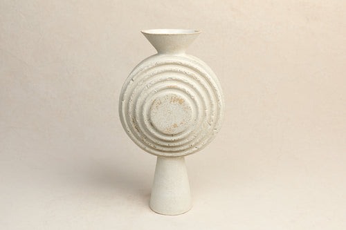 HUMBLE MATTER MEDALLION VASE 17.25" x 9.5" x 6”
