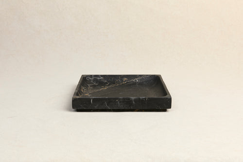 MICHAEL VERHEYDEN MEDIUM SQUARE TRAY / PORTORO L10" x W10” x H1.5”