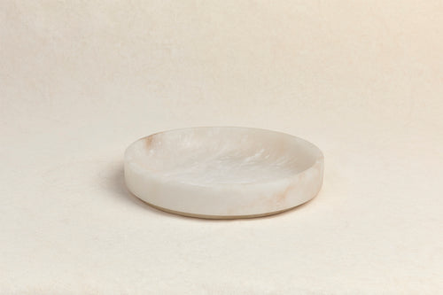 MICHAËL VERHEYDEN SERVE BOWL SMALL / ALABASTER WHITE Ø11.5" x H2"