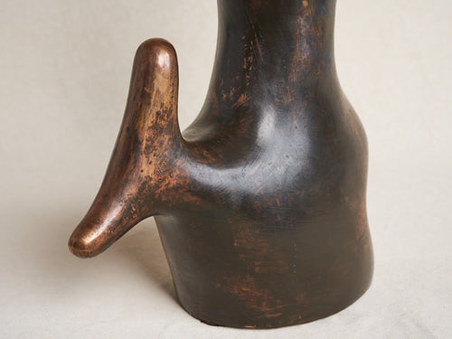 COSMIN FLOREA ALCEDO BRONZE VESSEL H26" x W12.2" x D5.9"