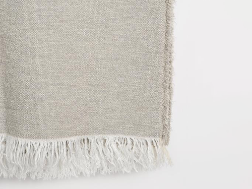 LIBECO CAMILLE STRIPE THROW 55” x 86.6"