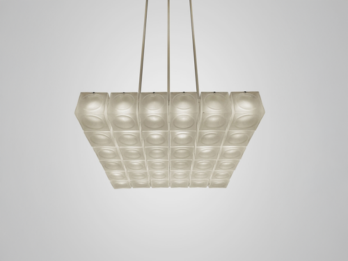 LEE BROOM CHANT 6x6 CHANDELIER L30.75" x W30.75" x H5.9"