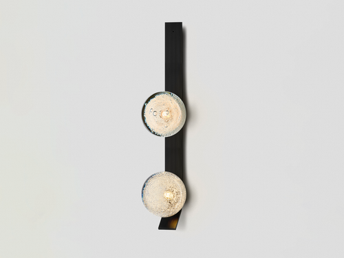 ARTICOLO FIZI SCONCE DOUBLE BALL  H23.1” x W1.97"