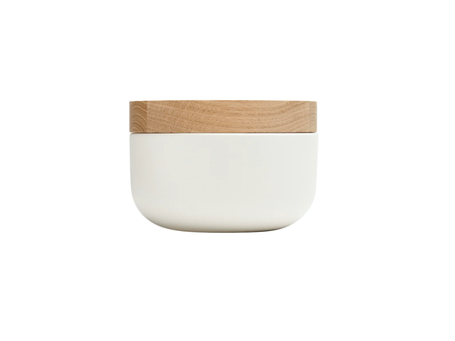 WHEN OBJECTS WORK VINCENT VAN DUYSEN SHORT POT / WHITE 6" x 3” + 3cm