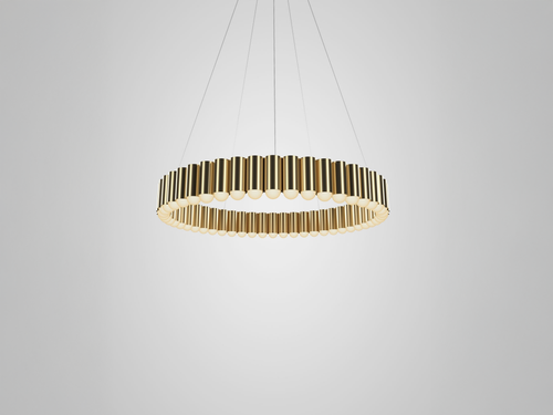 LEE BROOM CAROUSEL PENDANT / LARGE Ø39.4" x H5.5"