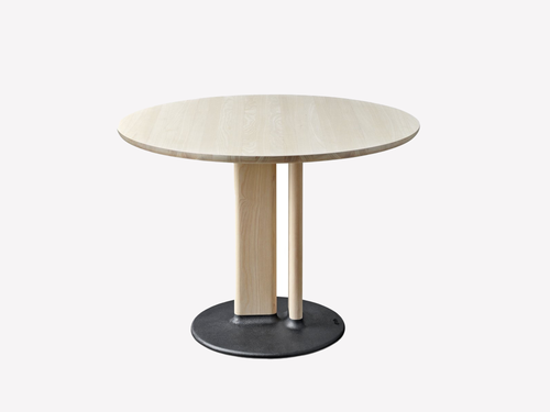 GEMLA STAM DINING TABLE / ROUND H28.7" x Ø41.3"