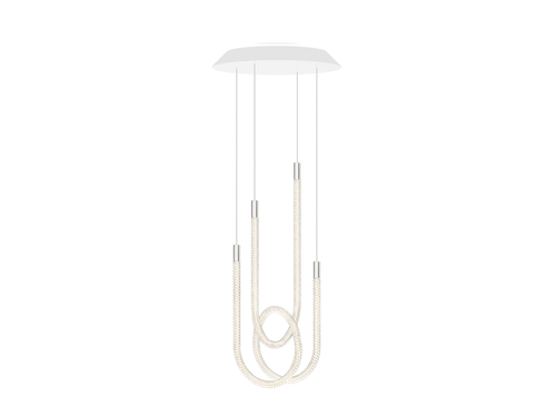 SAINT LOUIS TORSADE 2-LIGHT PENDANT Ø15.7" x H41.3"