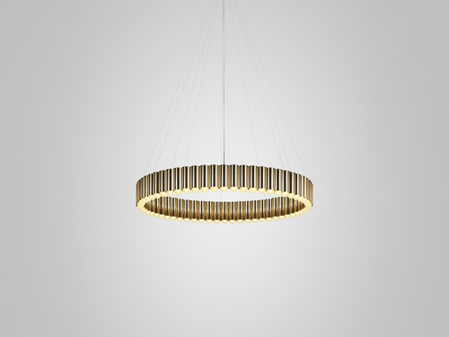 LEE BROOM CAROUSEL PENDANT / XL Ø47.25" x H5.5"