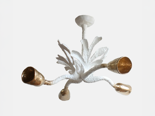 MARTIN HUXFORD ARBOUR CHANDELIER / GOLD LEAF Ø47" x H31"