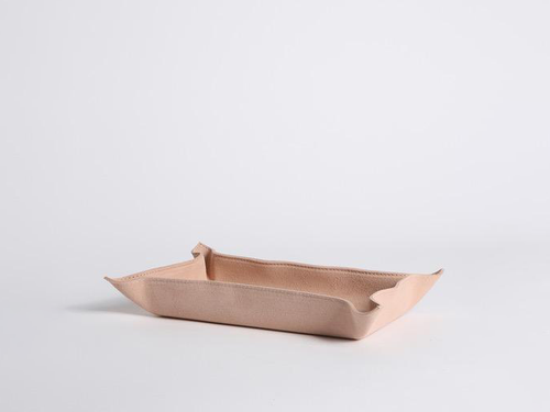 GIOBAGNARA JACK SUEDE VALET TRAY / RECTANGLE L12” x W8"