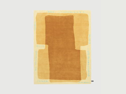 CC-TAPIS GRAMMA B RUG / YELLOW 7'5" x 9'8"